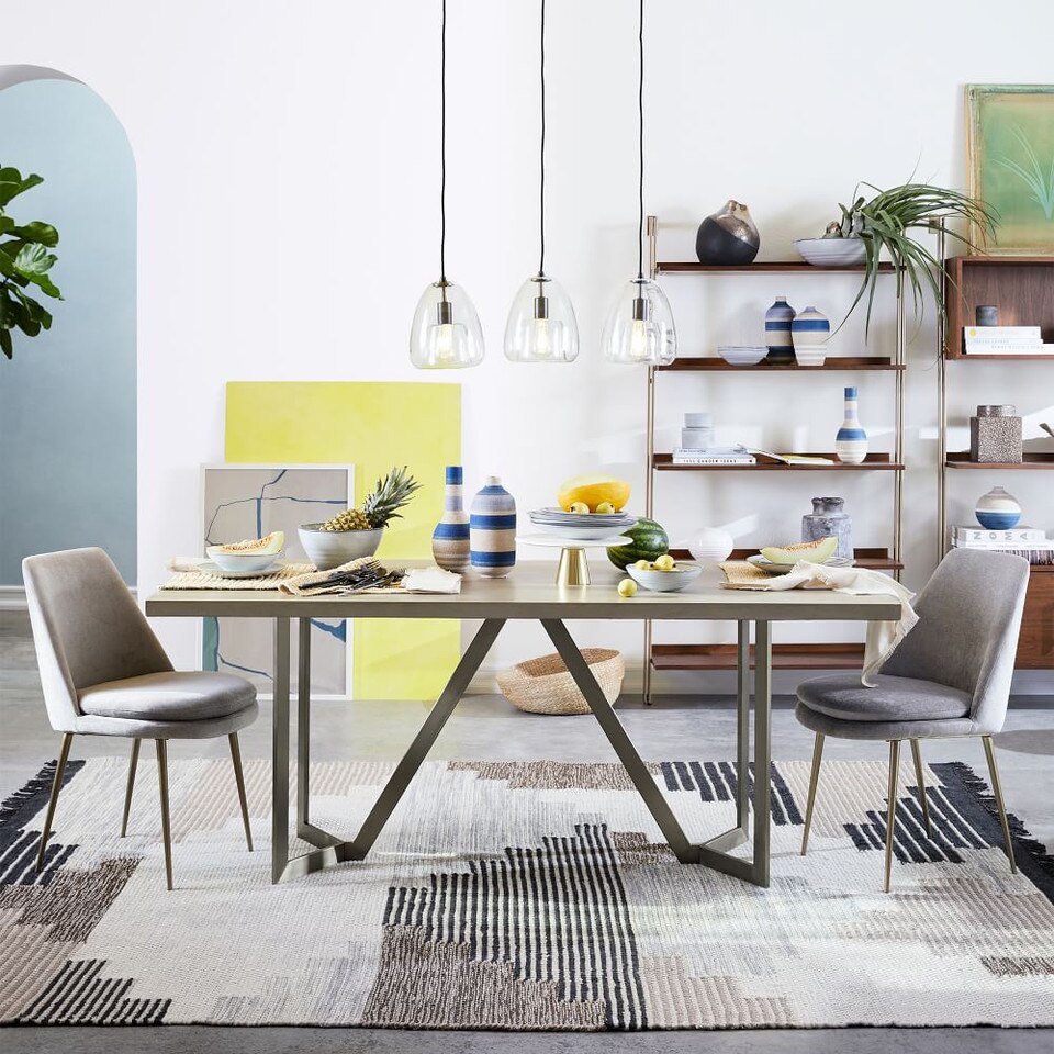 Finley LowBack Upholstered Dining Chair west elm United Kingdom